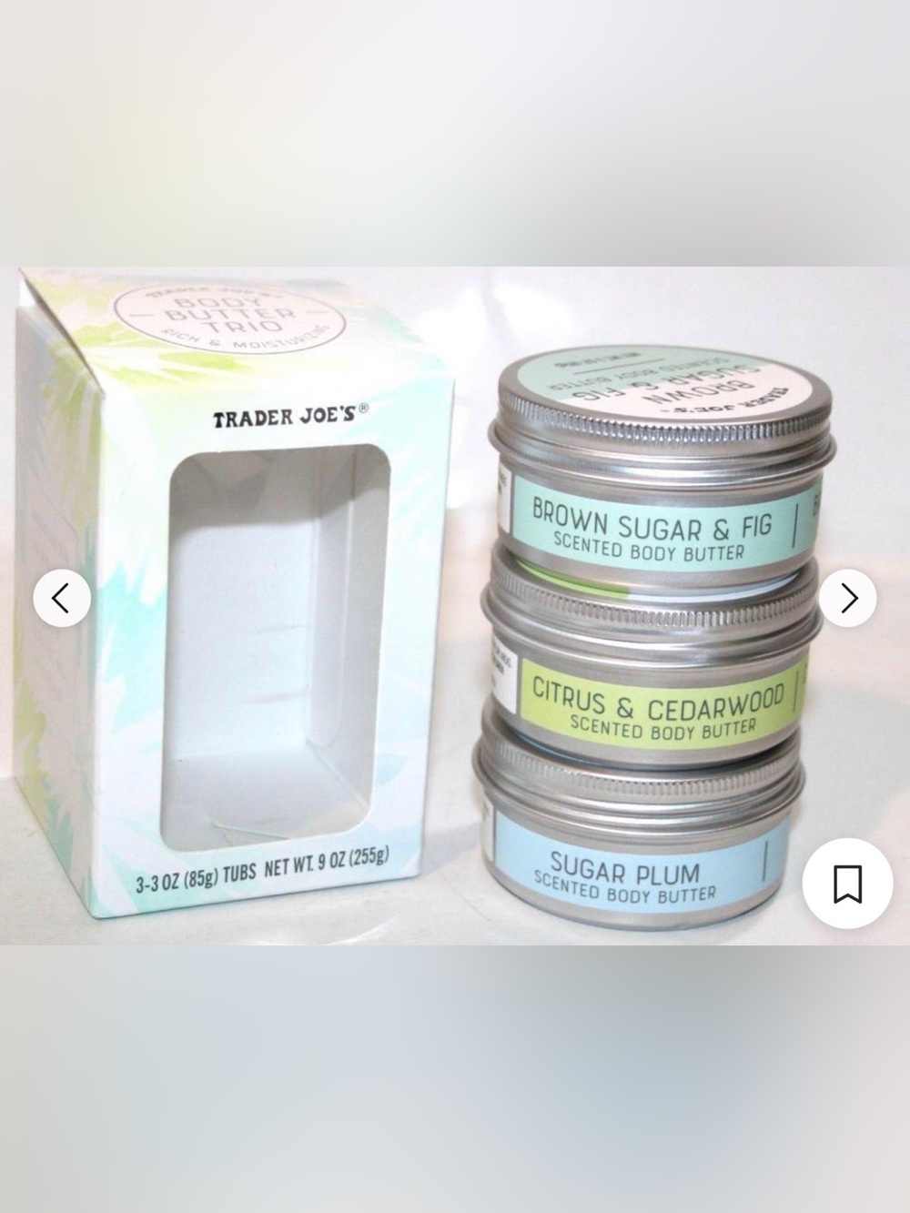 Trader Joe’s  Body Butter Trio